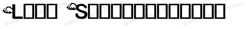 Lust Stencil字体转换